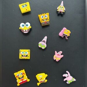 SpongeBob SquarePants Fun Character Shoe Charms
